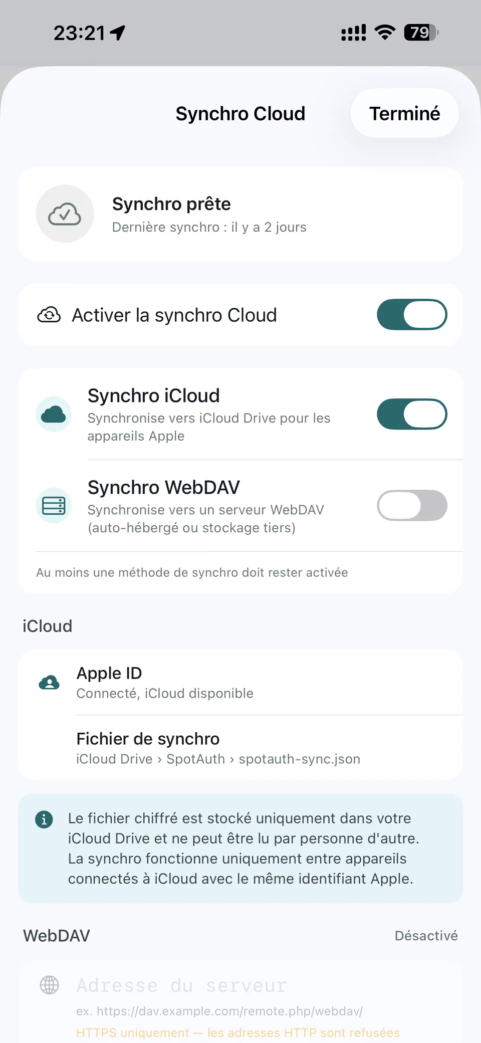 Synchronisation — Spot Auth